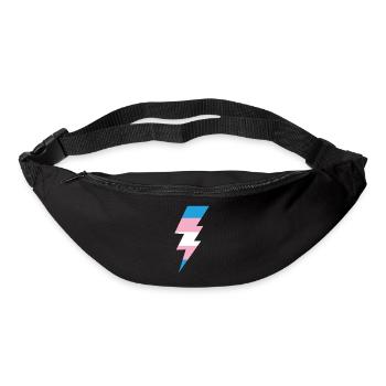 Transgender Trans LGBT Pride - Gürteltasche - Schwarz - Vorne