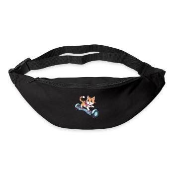 The cat's life is better when they - Bum bag - black - Front