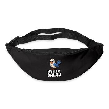 VOGEL MAINTENANT, NOUS AVONS LA SALADE - Sac banane - noir - Devant