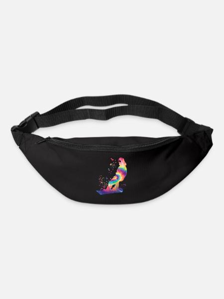 Snowboarder Snowboarding Snowboard - Gürteltasche - Schwarz