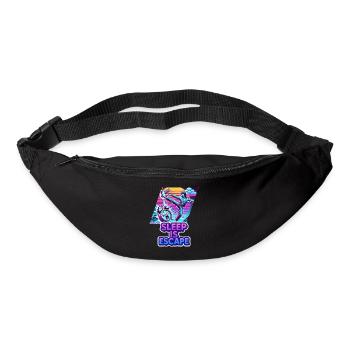 Sleep Is Escape – Sleep is the only escape route - Bum bag - black - Front
