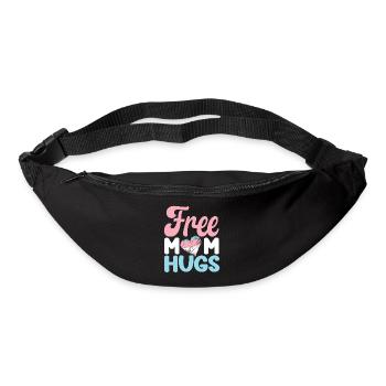 Fierté LGBT transgenre - Sac banane - noir - Devant