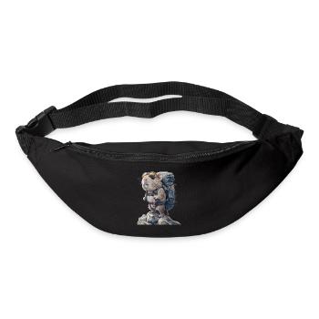 Meerschweinchen - Gürteltasche - Schwarz - Vorne