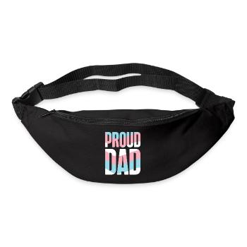 Transgender Trans LGBT Pride - Gürteltasche - Schwarz - Vorne