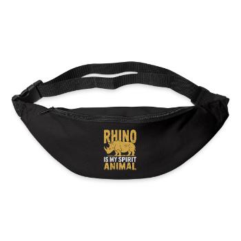 Nashorn - Gürteltasche - Schwarz - Vorne