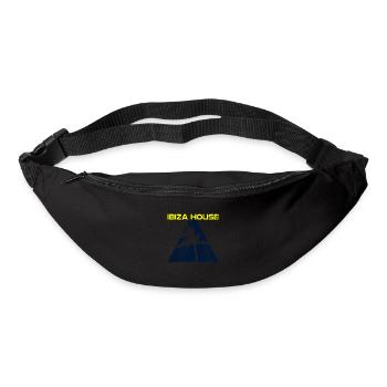 Ibiza House - Gürteltasche - Schwarz - Vorne