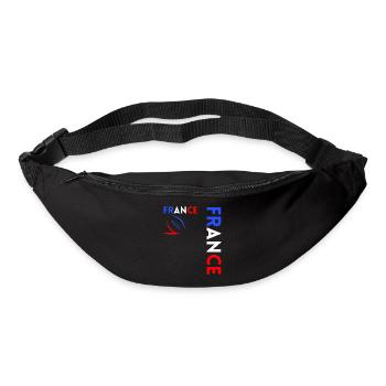 Rugby Player Fan Rugby Supporter Rugby France - Bum bag - black - Front