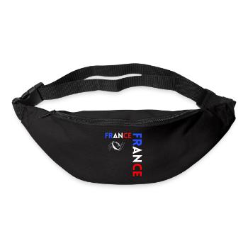Rugby Player Fan Rugby Supporter Rugby France - Bum bag - black - Front