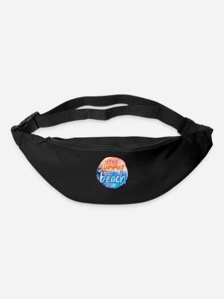 Hello Summer Beach - Bum bag - black