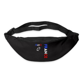 Rugby Player Fan Rugby Supporter Rugby France - Bum bag - black - Front
