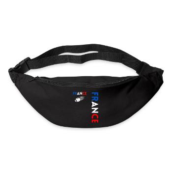 Rugby Player Fan Rugby Supporter Rugby France - Bum bag - black - Front