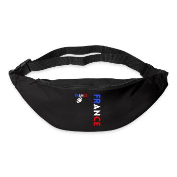 Rugby Player Fan Rugby Supporter Rugby France - Bum bag - black - Front