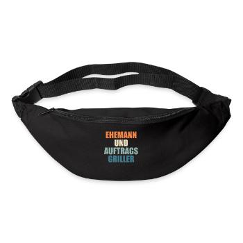 Dad Husband Contract Griller Barbecue Grill - Bum bag - black - Front