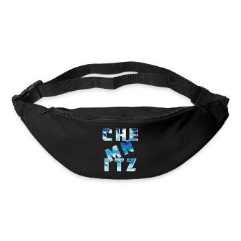 CHEMNITZ - Sac banane - noir - Devant