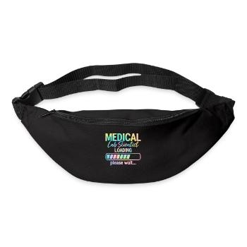 Lab Scientist Loading Tie Dye Lustig MLS Medical - Gürteltasche - Schwarz - Vorne