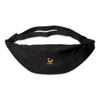 Dessin animé du serpent banane – Banaconda - Sac banane - noir - Devant