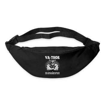 VA-THOR WIKINGER Vater Papa Viking Vatertag - Gürteltasche - Schwarz - Vorne