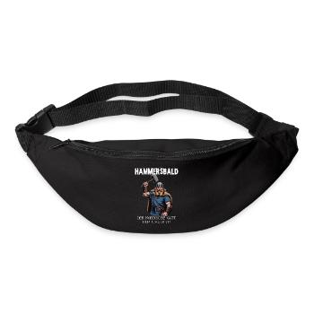Hammersbald – Dieu nordique de l’impatience - Sac banane - noir - Devant