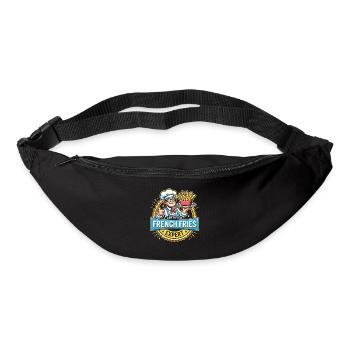 Zertifizierter Pommes-Frites-Experte - Gürteltasche - Schwarz - Vorne