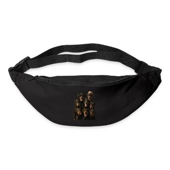 Dobermann - Gürteltasche - Schwarz - Vorne
