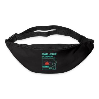 Dad Joke Loading - Bum bag - black - Front