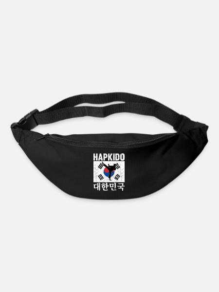 Hapkido Korean Martial Art - Gürteltasche - Schwarz
