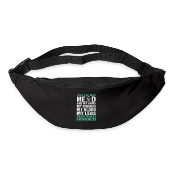 EDS Ehlers-Danlos Syndrome HSD - Bum bag - black - Front