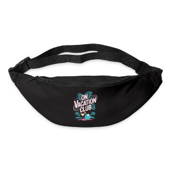 Vacation Club Summer Festival Vacation Beach Vacation - Bum bag - black - Front