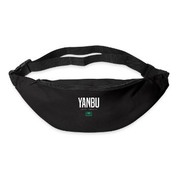 Yanbu, Arabie Saoudite - Sac banane - noir - Devant