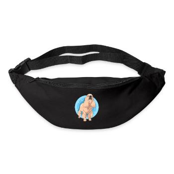 Cocker américain Spaniel chien cadeau - Sac banane - noir - Devant