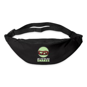 Serpents Serpent - Sac banane - noir - Devant