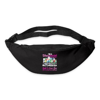 Technicien en pharmacie - Sac banane - noir - Devant