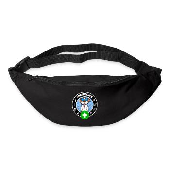 Pharmacist Humor Gift Idea Doctor - Bum bag - black - Front