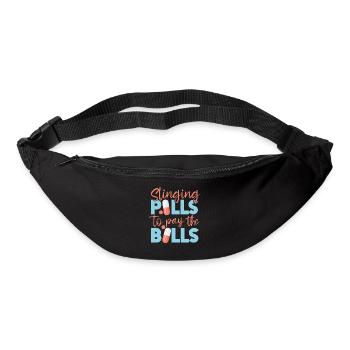 Technicien en pharmacie - Sac banane - noir - Devant