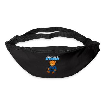 Weck mich auf, wenn Jiu-Jitsu-Tag ist - BJJ Humor - Gürteltasche - Schwarz - Vorne