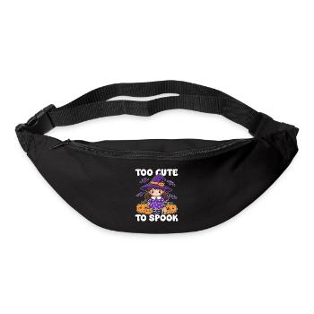 TOO CUTE TO SPOOK - WITCH HALLOWEEN - Bum bag - black - Front