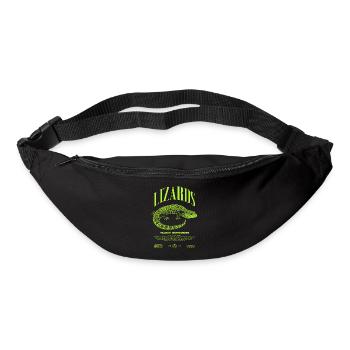 Blue Tongue Skink Reptile Keeper Streetwear - Gürteltasche - Schwarz - Vorne