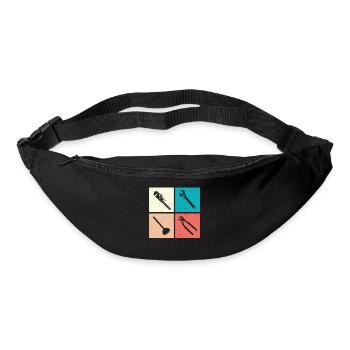 Heating Engineer Heating Construction Plumber Plumber - Bum bag - black - Front