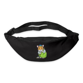 Hamster Cleaning Mop - Bum bag - black - Front