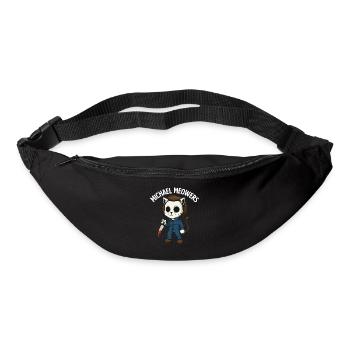 Michael Meowers Parodie effrayante de chat d’Halloween - Sac banane - noir - Devant