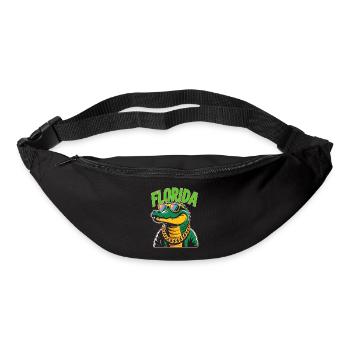 Florida Alligator - Gürteltasche - Schwarz - Vorne