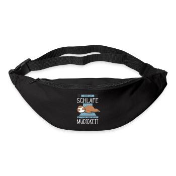 Funny Sayings Fun Outfits Irony Sarcasm - Bum bag - black - Front