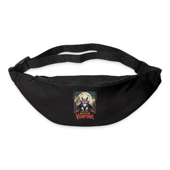 Nacht der Vampir Eule - Gürteltasche - Schwarz - Vorne