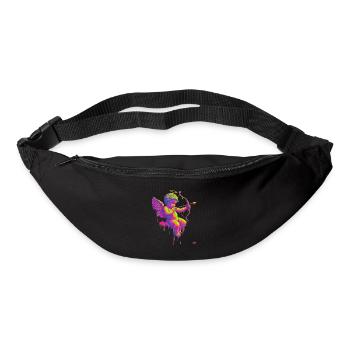 #NEon Cupidon - Sac banane - noir - Devant