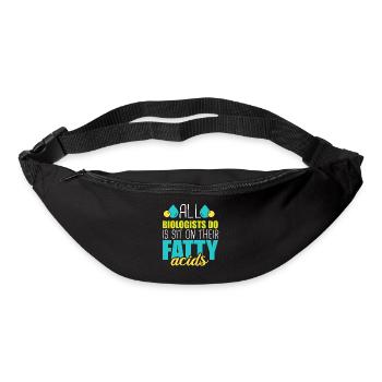 Biology Teacher Biologist Microbiology Biologist - Bum bag - black - Front
