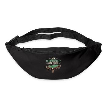 Jouer au billard Snooker Joueurs de billard - Sac banane - noir - Devant
