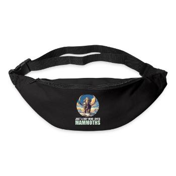 Mammouths Mammouth - Sac banane - noir - Devant