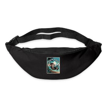 No Ship No Problem - Gürteltasche - Schwarz - Vorne