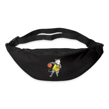 Beutelratte Basketballspieler Basketball Sport - Gürteltasche - Schwarz - Vorne