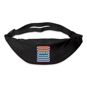 Disco Pulver Retro Logo - Gürteltasche - Schwarz - Vorne